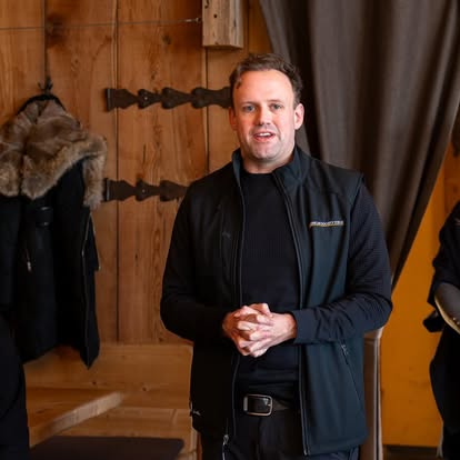 Speaking at Davos event