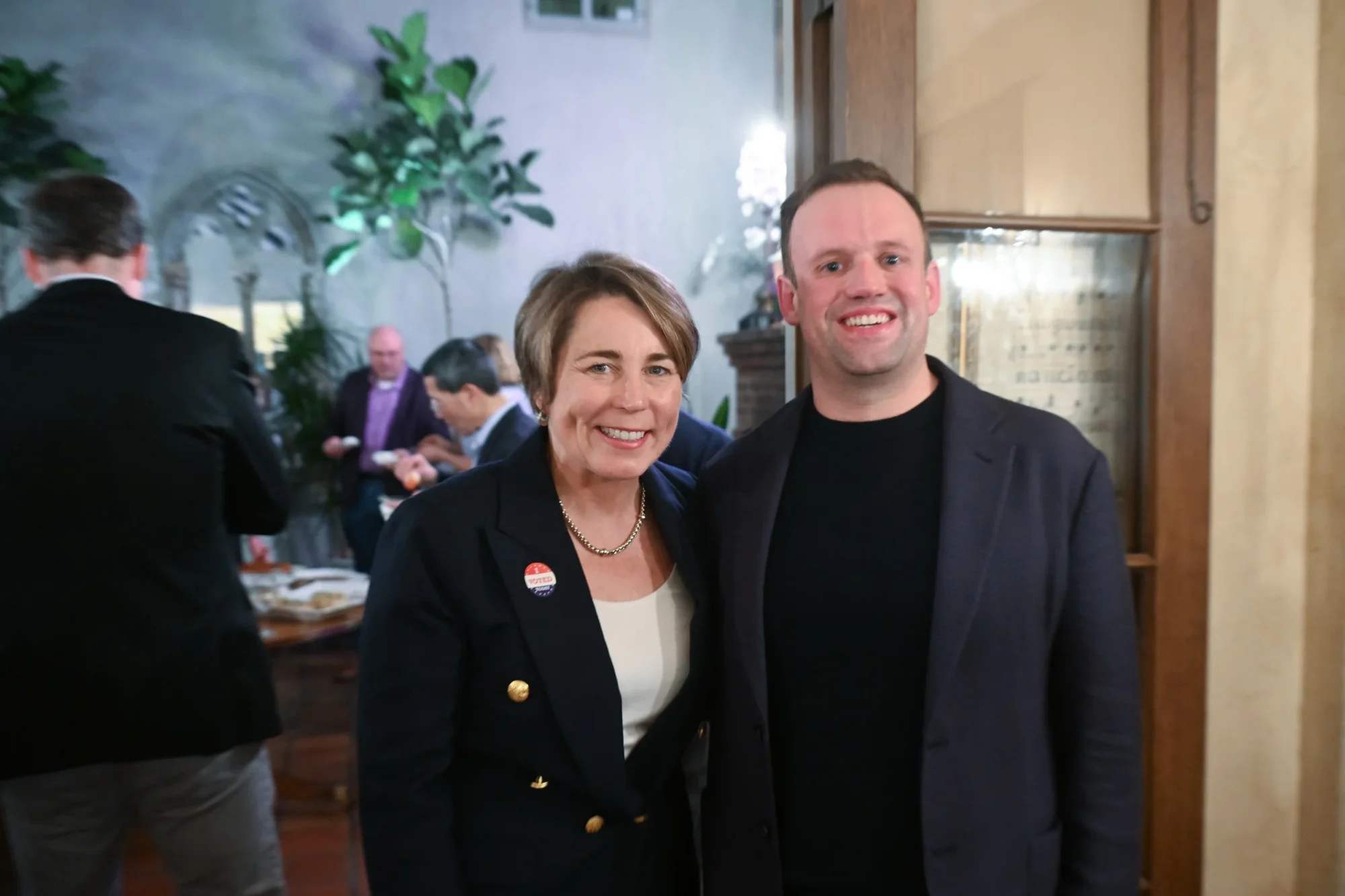 With Massachusetts Governor Maura Healey