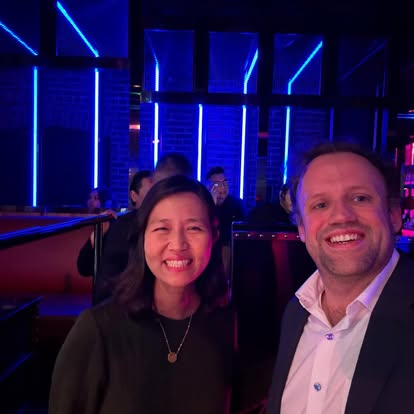 With Boston Mayor Michelle Wu