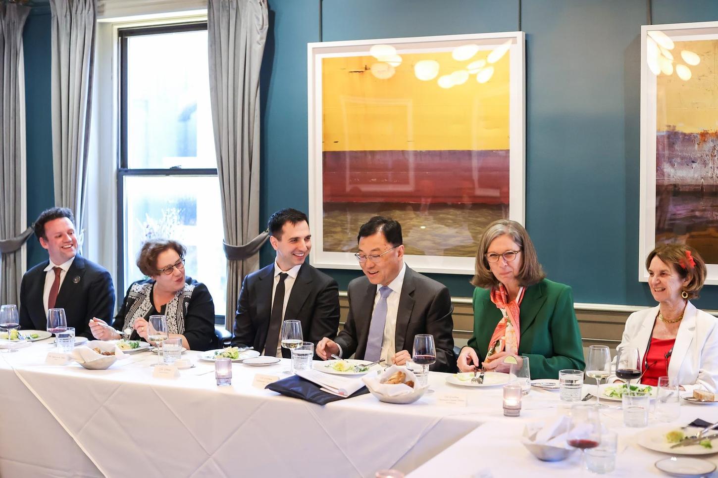 Luncheon at the Chinese Embassy